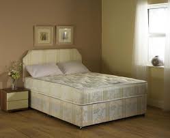 Crown Velvet Ottoman Bed
